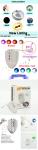 CrazyCart Motion Sensor LED Toilet light