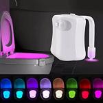 led toilet night light motion sensor