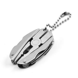 New Portable Multi Function Folding Pocket Tool Plier Knife Keychain Screwdriver